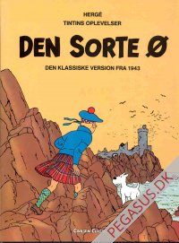 Tintins oplevelser. Carlsen classics 1988: Den sorte ø.