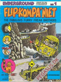 Underground - serier fra den amerikanske undergrund 1: Flip-kompa'niet