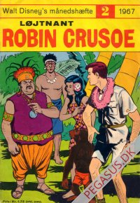 Walt Disney's m&aring;nedsh&aelig;fte 1967 2: L&oslash;jtnant Robin Crusoe