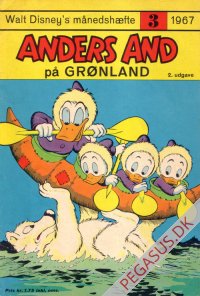 Walt Disney's månedshæfte 1967 3: Anders And på Grønland