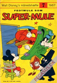 Walt Disney's månedshæfte 1967 7: Fedtmule som Super-mule
