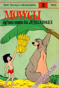 Walt Disney's månedshæfte 1969 3: Mowgli og hans venner fra Junglebogen