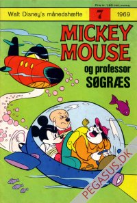 Walt Disney's m&aring;nedsh&aelig;fte 1969 7: Mickey Mouse og professor S&oslash;gr&aelig;s