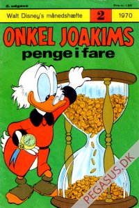 Walt Disney's månedshæfte 1970 2: Onkel Joakims penge i fare