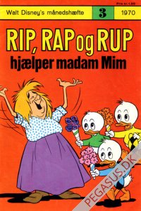Walt Disney's månedshæfte 1970 3: Rip, Rap og Rup hjælper Madam Mim