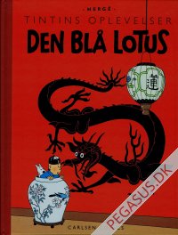 Tintins oplevelser (faksimileudgave) (4): Den bl&aring; lotus