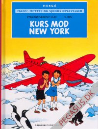 Mads', Mettes og Sjokos oplevelser. Minicomics 2: Stratosf&aelig;refly H-22 2. del. Kurs mod New York