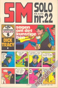 Seriemagasinet solohæfte 22: Dick Tracy sagen om det kunstige ben
