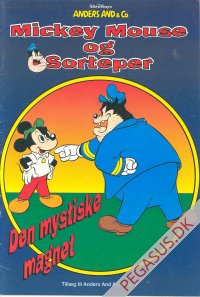 Anders And & Co. 1995 7x: Mickey Mouse og Sorteper. Den mystiske magnet
