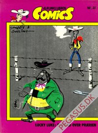 Albumklubben Comics 35: Lucky Luke: Pigtr&aring;d over pr&aelig;rien