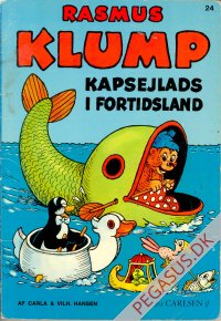 Rasmus Klump (1953 - 85) 24: Rasmus Klump Kapsejlads i Fortidsland