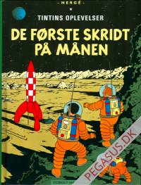 Tintin minicomics 17: De f&oslash;rste skridt p&aring; m&aring;nen