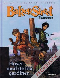 Baker Street Kvartetten: Huset med de blå gardiner