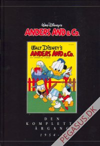 Anders And & Co. Den komplette &aring;rgang (boghandlerudgave): 1954-3