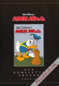 Anders And & Co. Den komplette &aring;rgang (boghandlerudgave): 1959-4