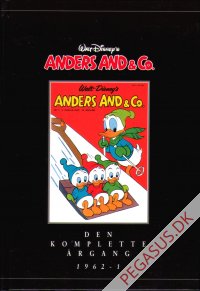 Anders And & Co. Den komplette &aring;rgang (boghandlerudgave): 1962-1