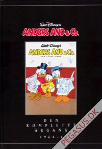 Anders And & Co. Den komplette &aring;rgang (boghandlerudgave): 1964-4