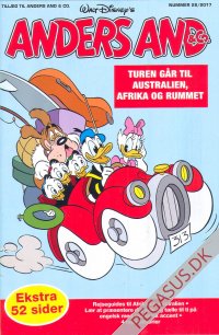 Anders And & Co. 2017 28x: Turen g&aring;r til Australien, Afrika og Rummet
