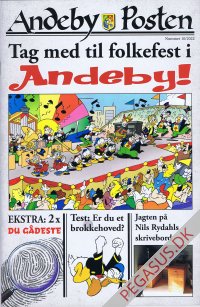 Anders And & Co. 2022 41x: Andeby Posten 10/22
